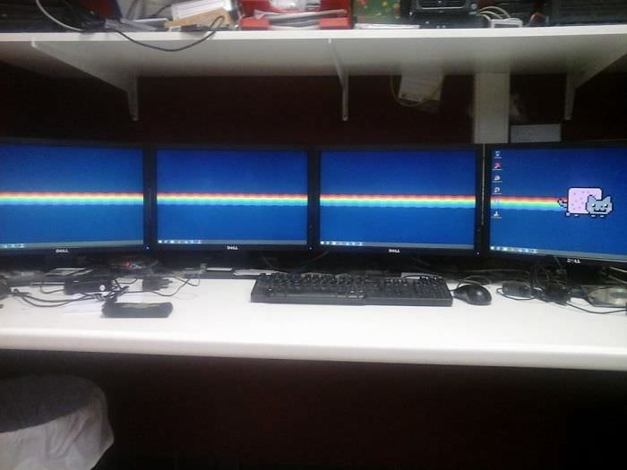  The Best Wallpaper For A 4 Monitor Setup...