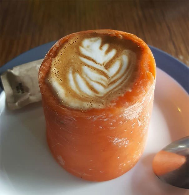 Coffee In A Carrot