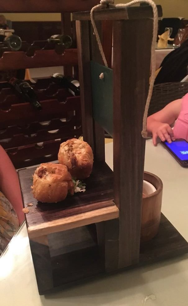  Mini Beef Wellington Served On A Guillotine