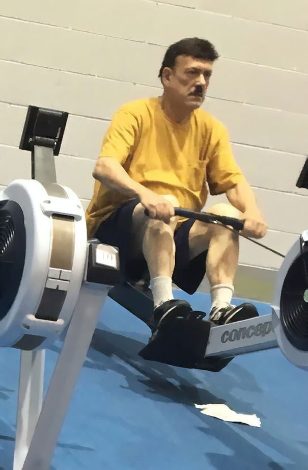 Can Confirm Hitler Is Still Alive And Working On His Gains As We Speak