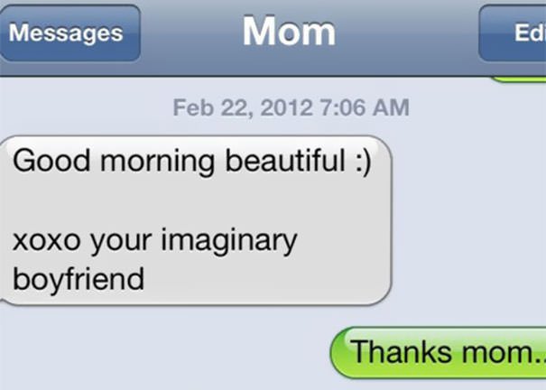 Funny Mom Text