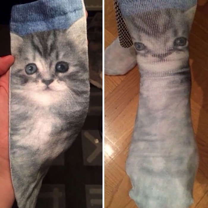 Loved My New Socks, Until I Put Them On...