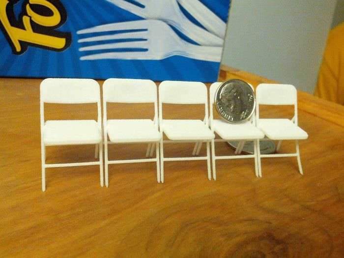 Friend Accidentally Bought These Folding Chairs Online For His Nye Party. Only 5 For !