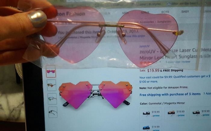  These Sunglasses I Ordered