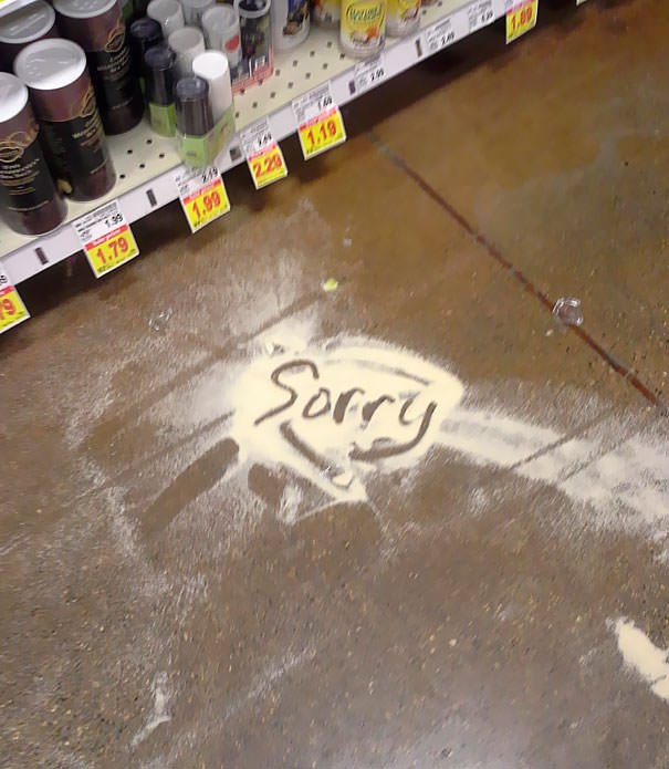 On The Floor At My Local Kroger