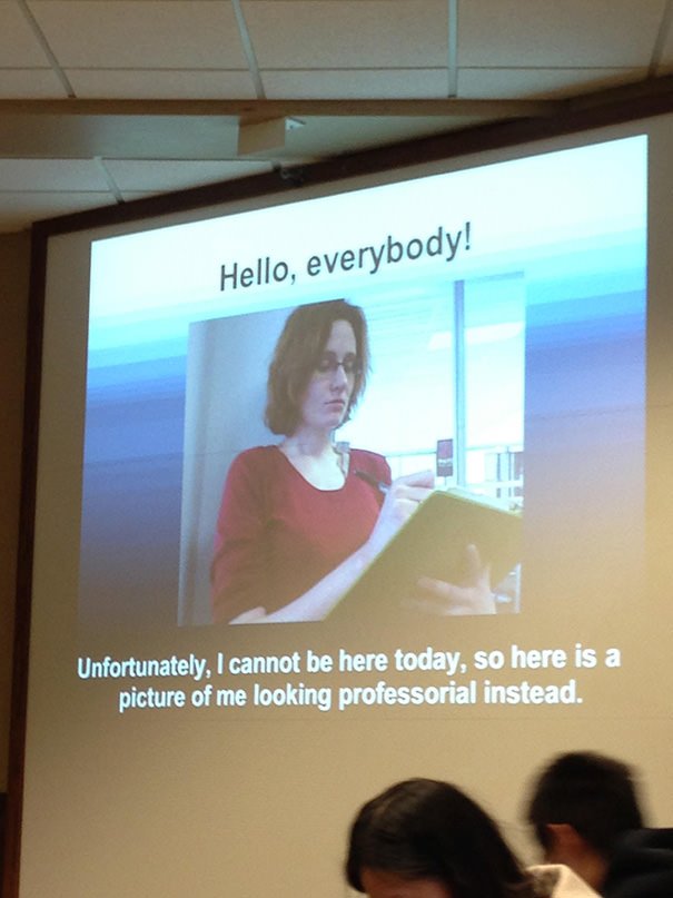 My Teacher Always Was The Funny Type