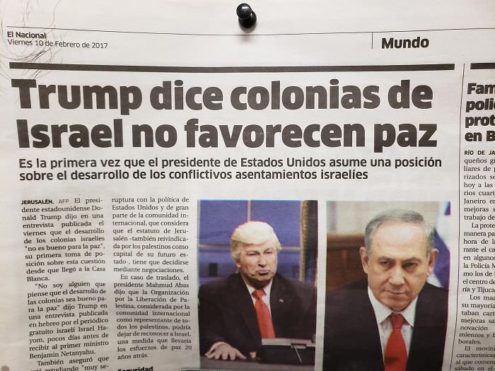This News Paper From The Dominican Republic Used A Picture Of Alec Baldwin As Trump