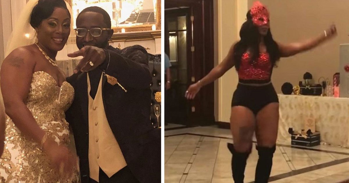 abc13 houston.jpg?resize=412,232 - A Texas Bride Has Become An Internet Sensation After Twerking At Her Reception In Hot Pants