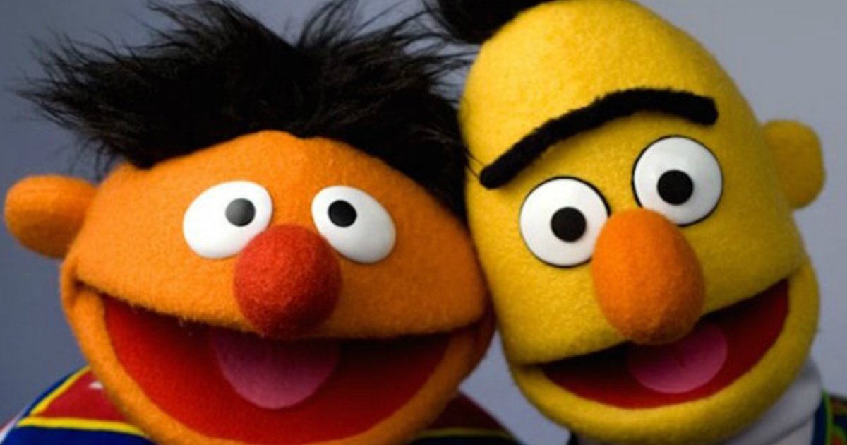 bert and ernie.jpg?resize=1200,630 - Moment Sesame Street Writer Confirmed That Bert And Ernie Are A Couple