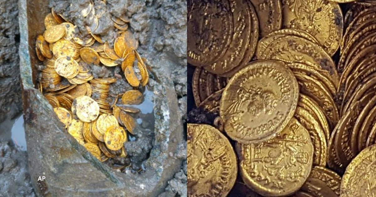 cover22 18.png?resize=412,232 - Foram encontradas centenas de moedas de ouro do Império Romano enterradas sob um teatro