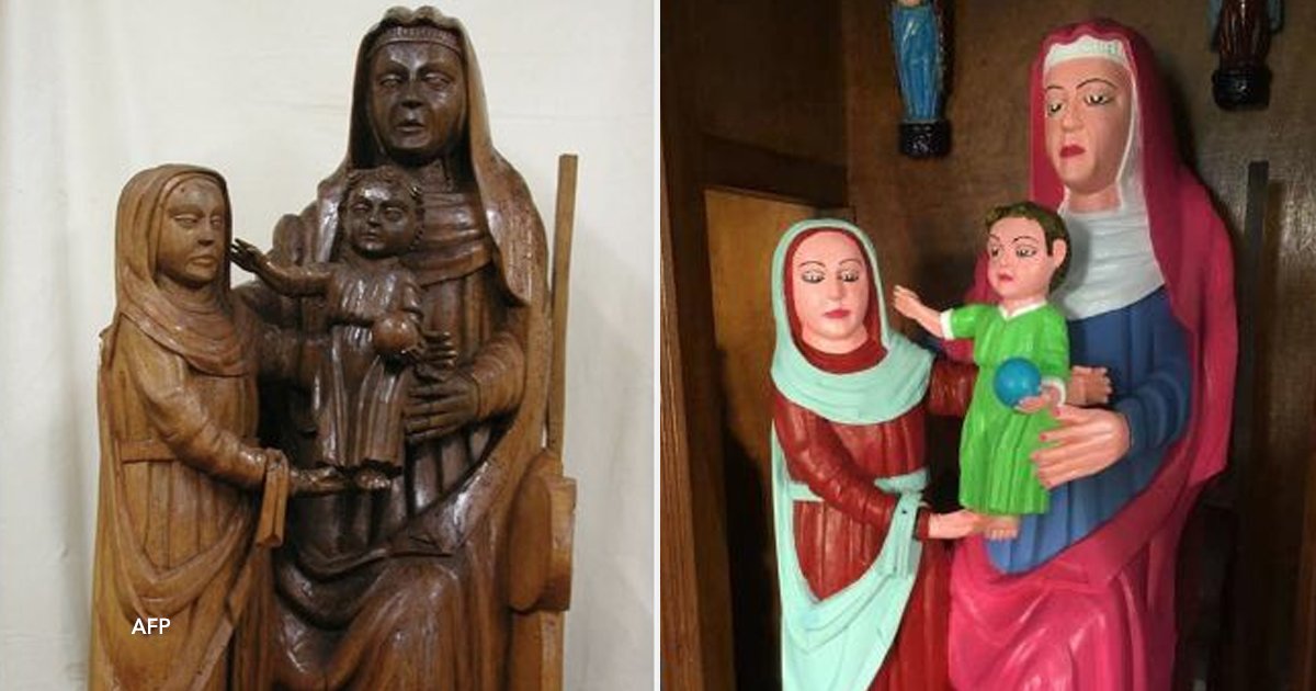 cover22 22.png?resize=412,275 - “No fue una restauración, fue una venganza”: Mujer pinta tres figuras de madera del siglo XV y las arruina por completo