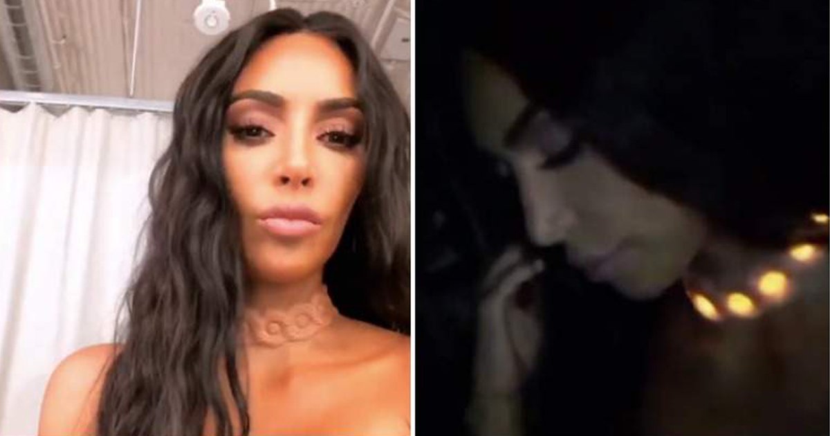 kim.jpg?resize=412,275 - El collar alienígena de Kim Kardashian que impresiona a todos sus seguidores