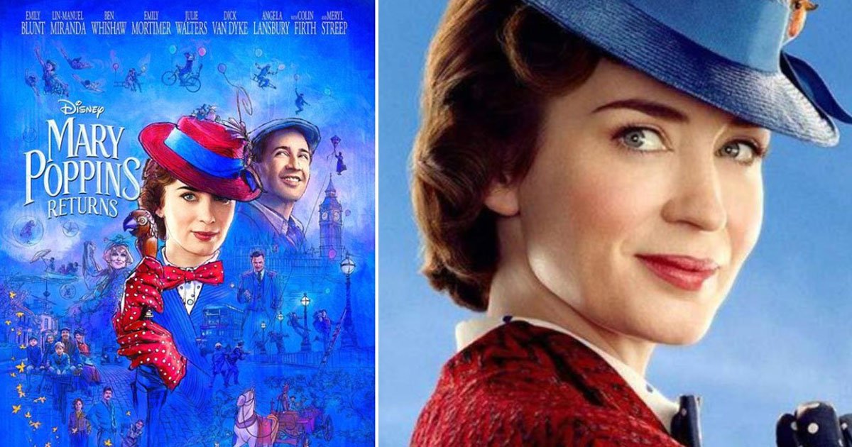 mary poppins returns.jpg?resize=412,275 - Disney lança segundo trailer de, O Retorno de Mary Poppins