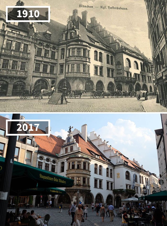 Hofbräuhaus München, Allemagne, 1910 - 2017