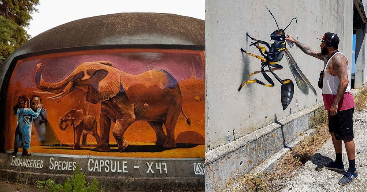 portuguese street artists 3d art is too amazing to see.jpg?resize=1200,630 - L'art 3D d'un artiste de rue portugais est trop surprenant à voir