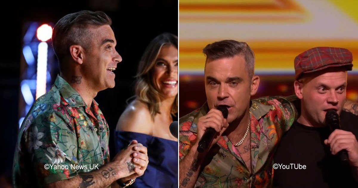 robbie.jpg?resize=412,275 - Robbie Williams subió a un fan al escenario para que cantara con él, fue un momento realmente emotivo