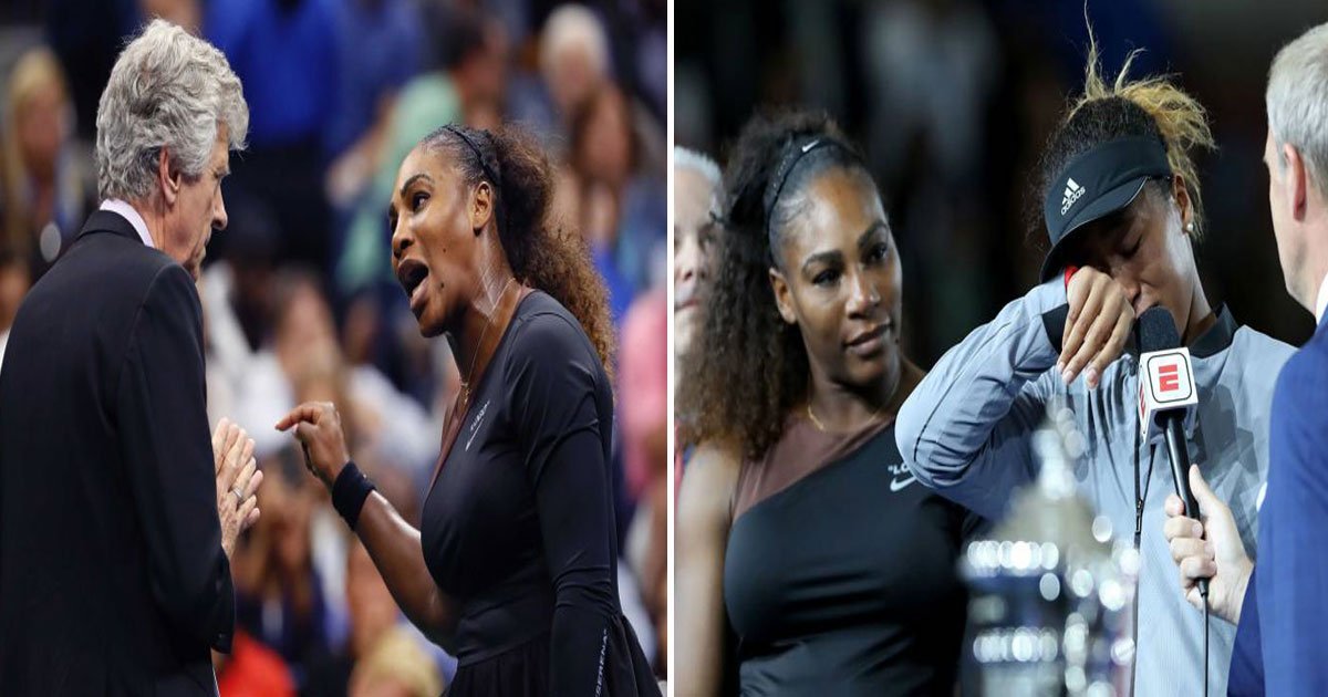 serena umpire.jpg?resize=1200,630 - Mike Dickson critica atitude de Serena Williams em seu último torneio: a tenista brigou com árbitro e armou polêmica na coletiva de imprensa