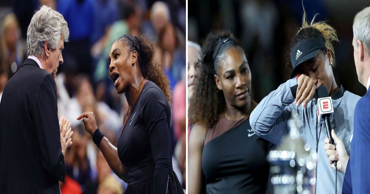 serena umpire.jpg?resize=412,275 - Mike Dickson critica atitude de Serena Williams em seu último torneio: a tenista brigou com árbitro e armou polêmica na coletiva de imprensa