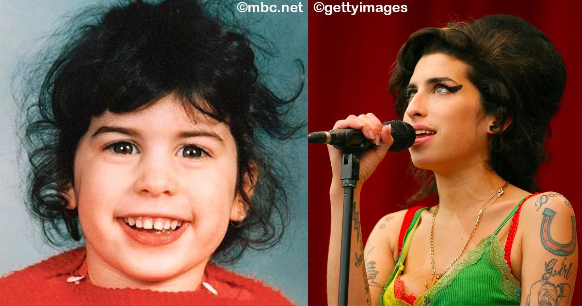 sin titulo 1 2.jpg?resize=412,275 - 13 fotografías de Amy Winehouse que muestran cómo de niña ya tenía esa chispa que la harían conquistar al mundo