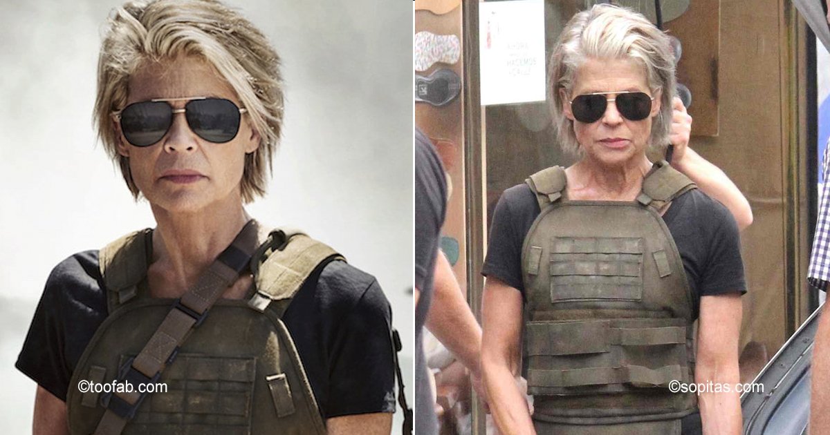 terminator.jpg?resize=412,275 - Vuelve a los 61 años Sarah Connor a Terminator, luciendo tan espectacular como hace 30 años