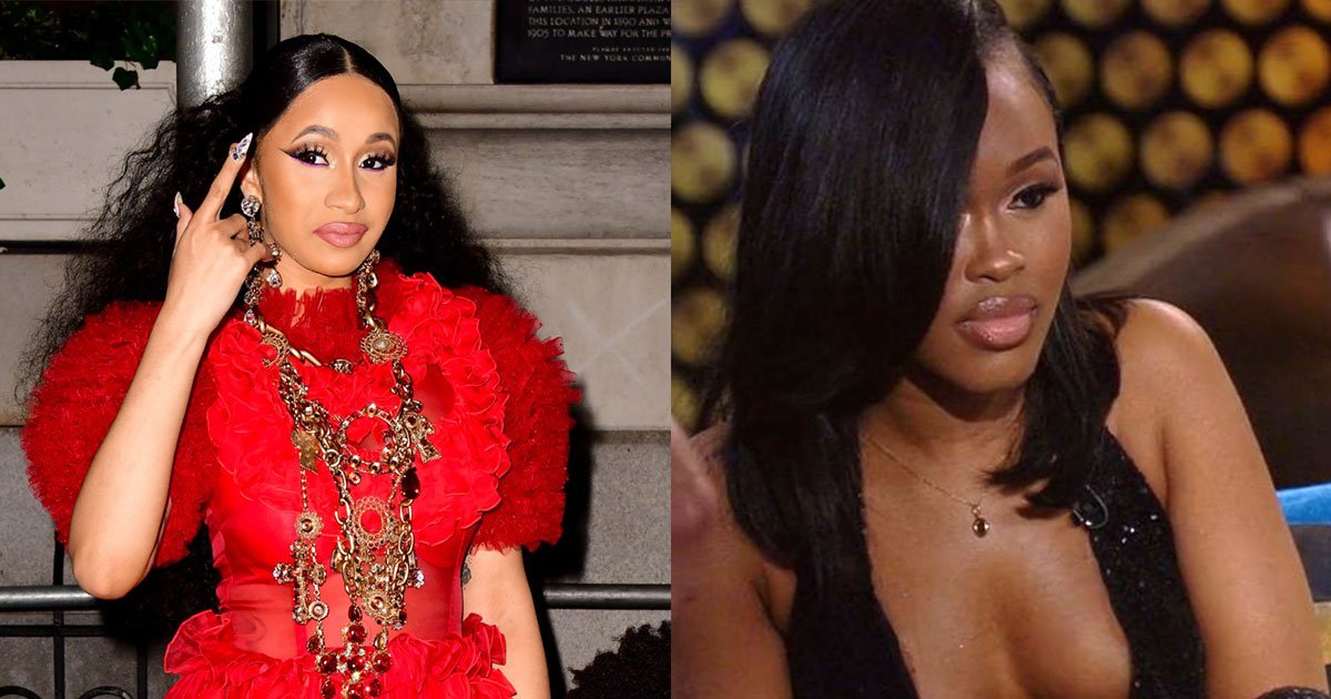this is not the first time when cardi threw a shoe at someone as she has done the same thing with her co star asia during love and hip hop reunion in 2017.jpg?resize=1200,630 - Ce n'est pas la première fois que Cardi B lance une chaussure à quelqu'un, la preuve en 2017.