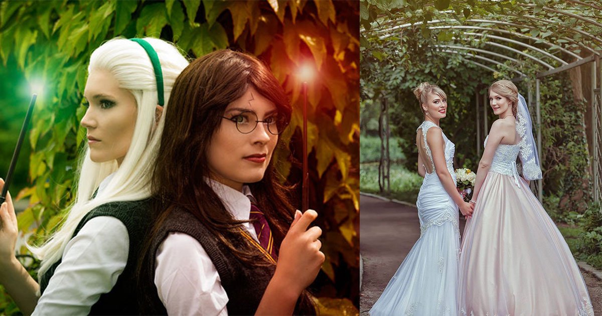 two female cosplayers got married and their wedding pictures are too beautiful to see.jpg?resize=1200,630 - Two Female Cosplayers Got Married And Shared Their Magical Wedding Pictures