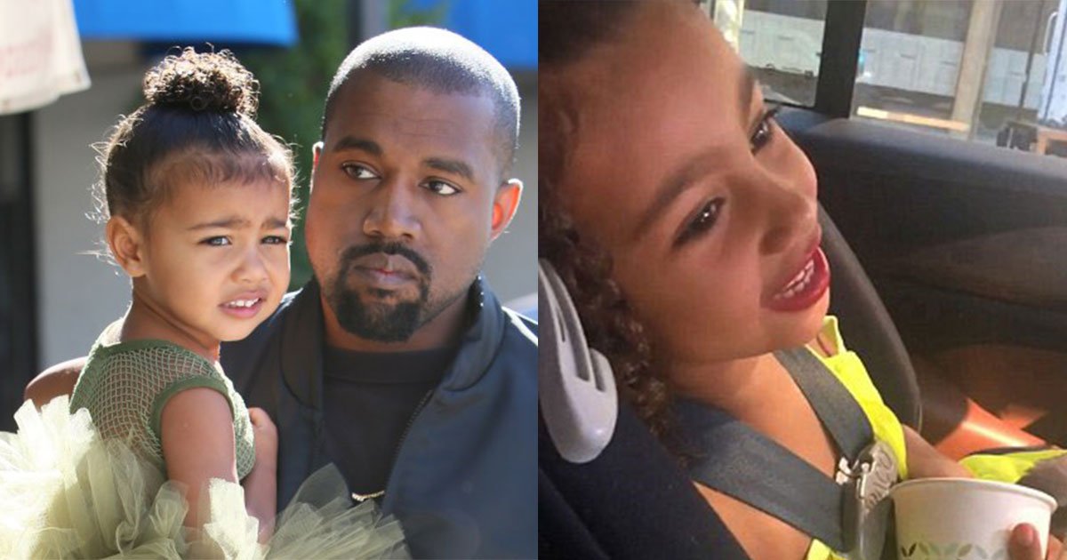 untitled 1 30.jpg?resize=1200,630 - Kanye West a posté un clip de sa fille North chantant 'Kiki Do You Love Me?' et c'est trop adorable