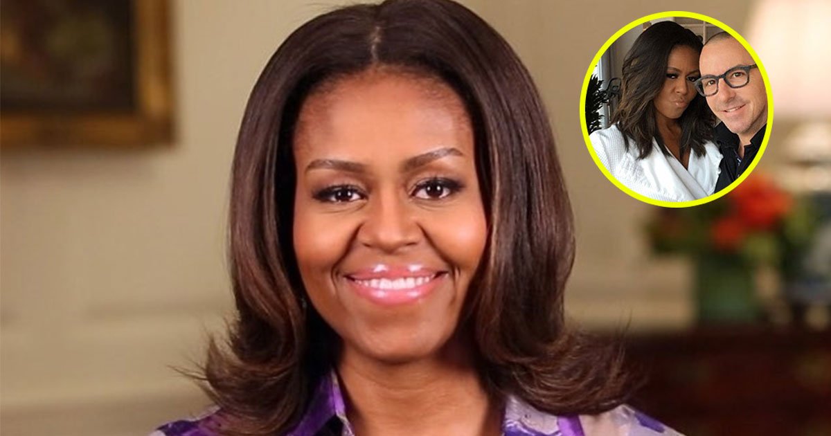 untitled 1 38.jpg?resize=1200,630 - Le maquilleur de Michelle Obama a partagé une photo glamour de l'ancienne première dame et les fans l'adorent