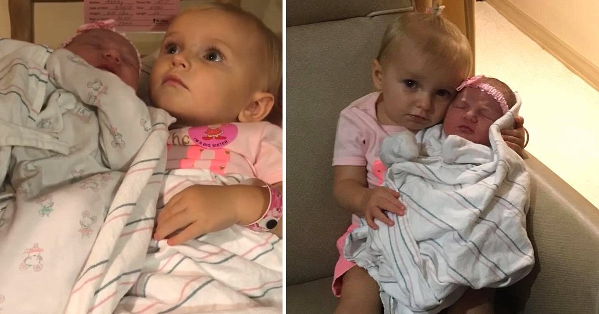 vgd.jpg?resize=1200,630 - Video Of A Toddler Denying The Permission To Let Everyone Take Her Newborn Baby Sister Away Is Adorable