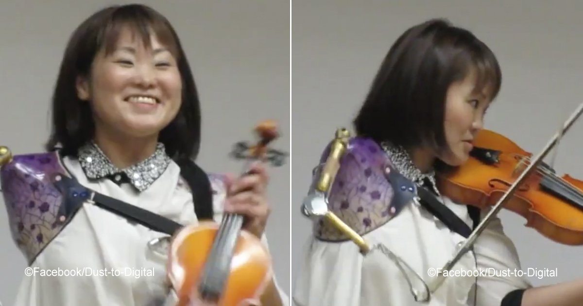 violinportada.jpg?resize=1200,630 - Una joven violinista sorprende al mundo al tocar con un solo brazo, su talento es admirable