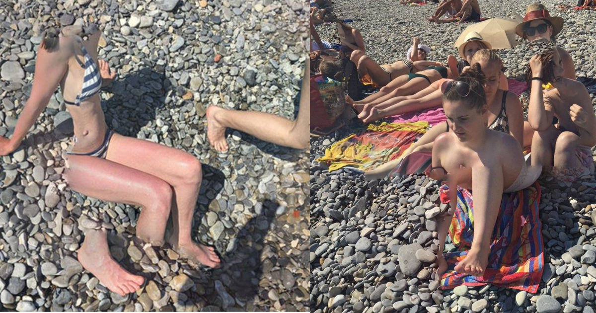グーグルマップ 発見されたビーチの恐怖画像 体半分の水着美女 解体されたカップル 悪夢の ボディスワップ も Hachibachi