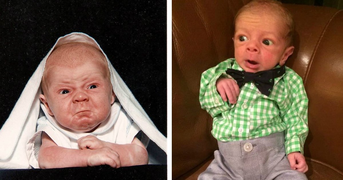 50 Babies Who Somehow Look Much Older Than They Are And It Is Beyond Hilarious Small Joys