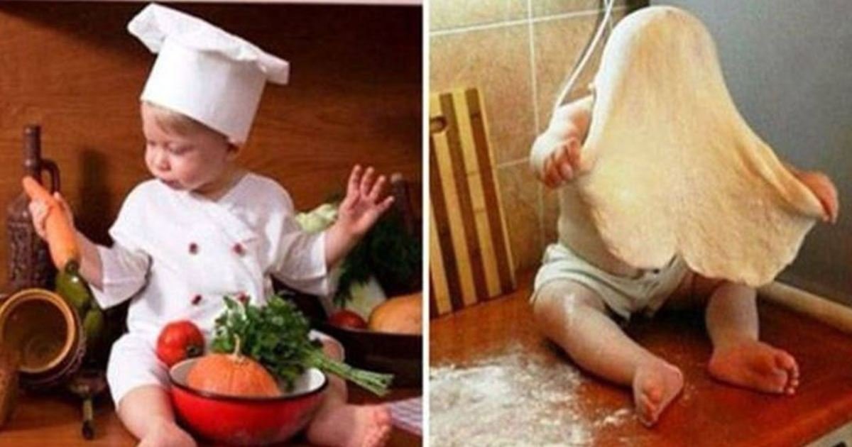 13 9.jpg?resize=412,232 - 23 Photos That Highlight the Hilarious Differences In the Way Moms and Dads Raise Kids