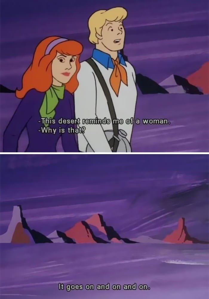  Fred From Scooby Doo Decided To Make A Sexist Joke
