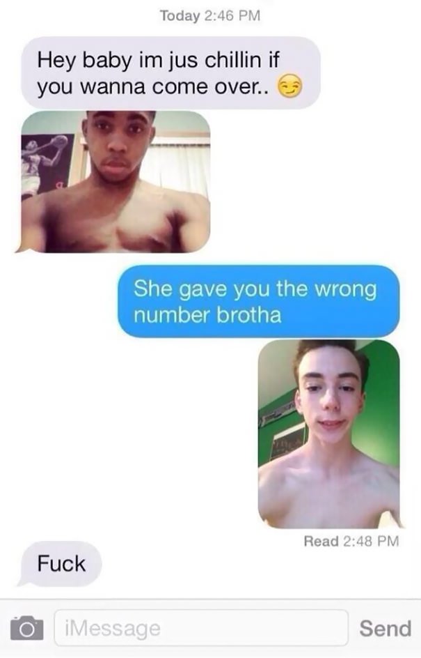 Funny Wrong Number Texts
