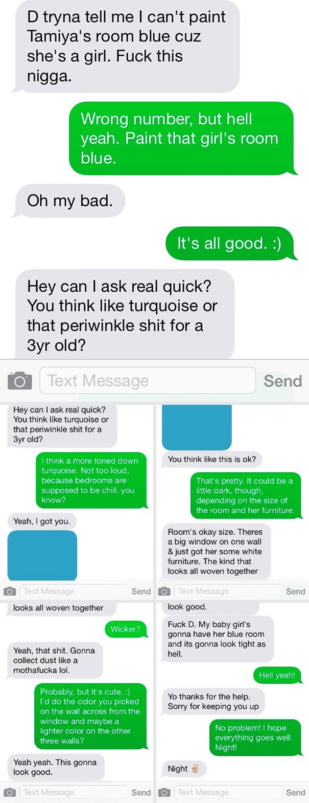 Funny Wrong Number Texts