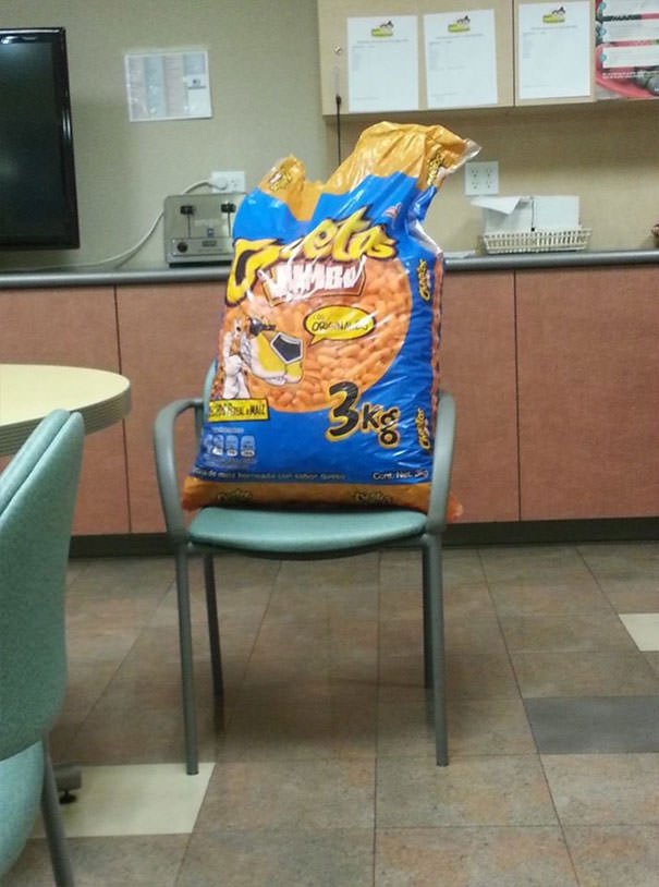  Had A Killer Craving For Cheetos Today, Coworker Delivered