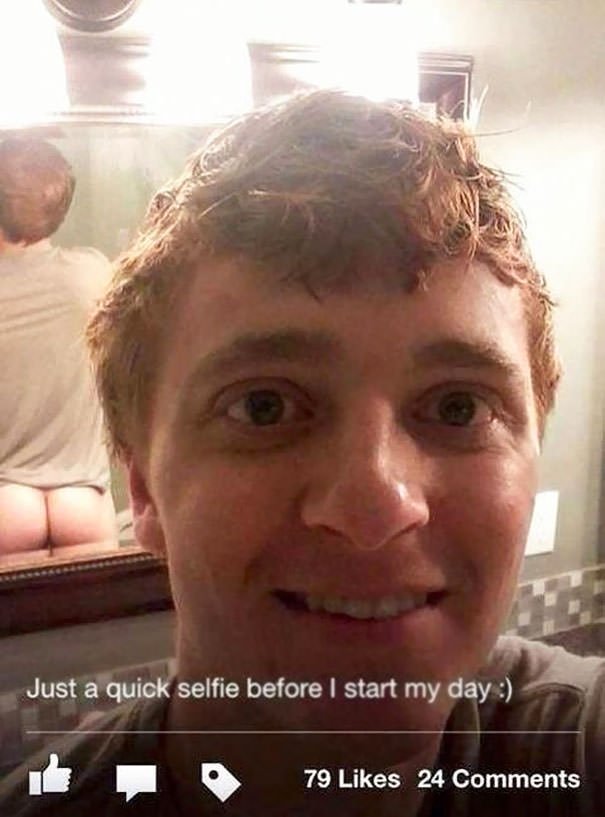 Just A Quick Selfie Before I Start My Day