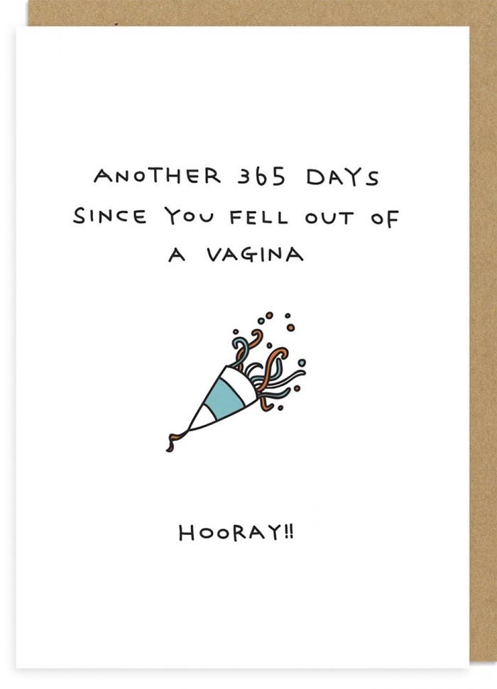 Demotivating rude greeting cards