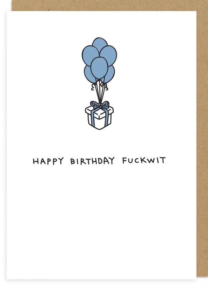 Demotivating rude greeting cards