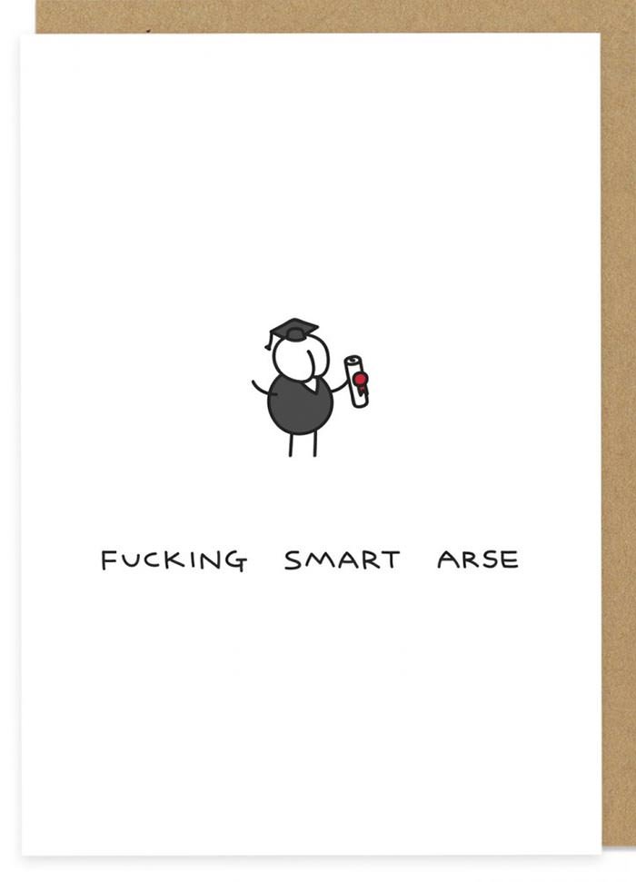 Demotivating rude greeting cards