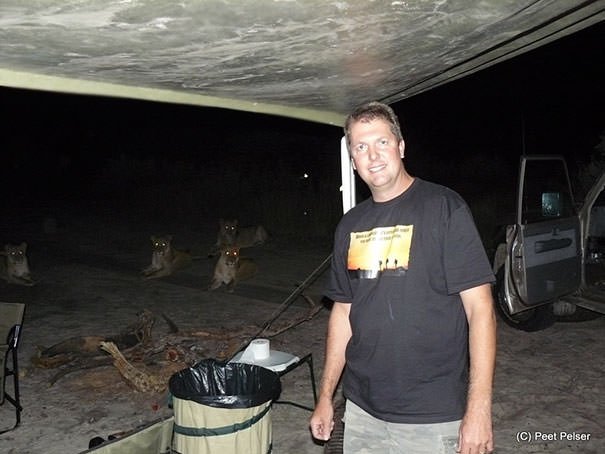 Only Realised They Were There After The Flash