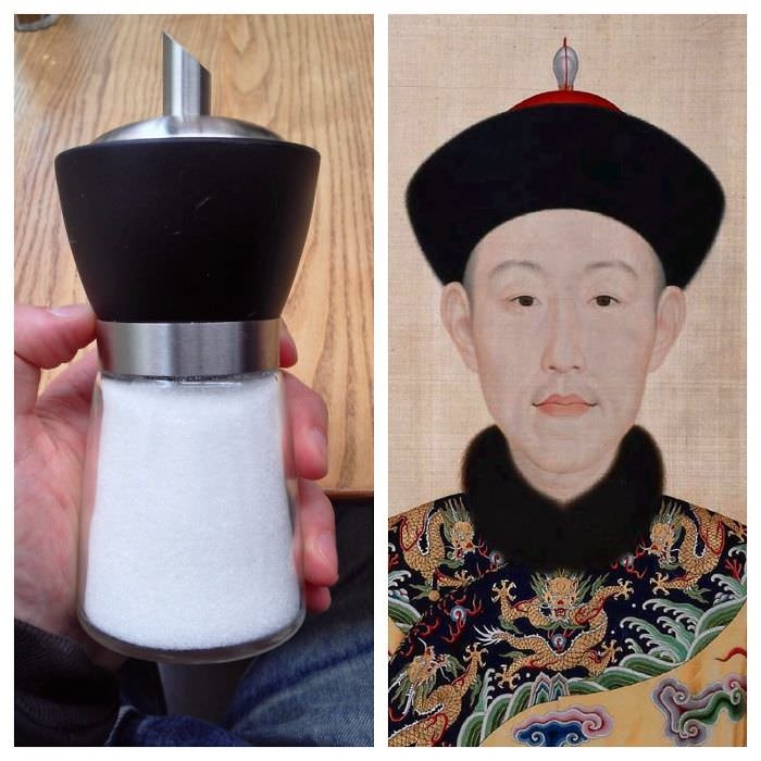 Salt Shaker Totally Looks Like Chinese Emperor