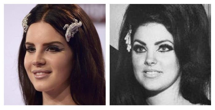 Lana Del Rey Totally Looks Like Priscilla Presley