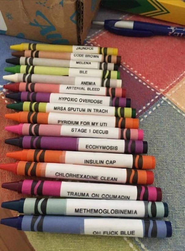  These Crayons