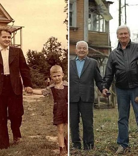 25 melhores fotos de “antes e depois” em família