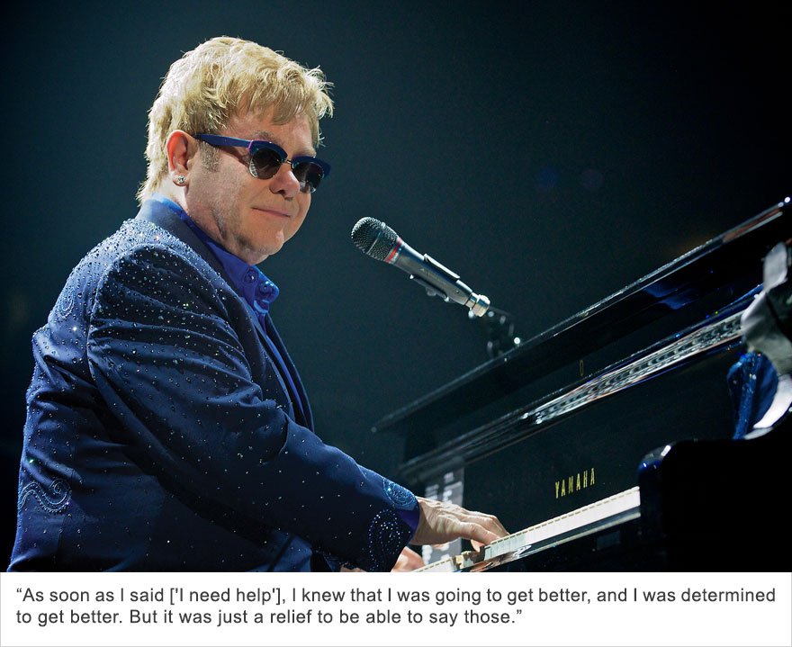 Elton John, Boulimie