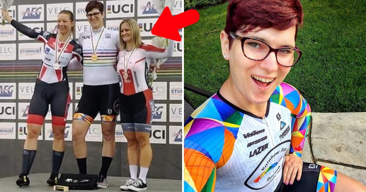 cyclists2.jpg?resize=1200,630 - American Cyclist Says ‘It’s Definitely NOT Fair’ After Losing World Championship To Trans Woman