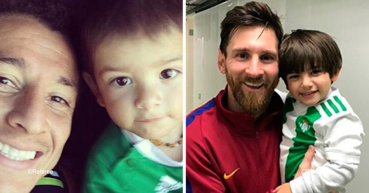 diff 5.jpg?resize=412,232 - Messi hizo realidad el sueño de un pequeño de 2 años, causó furor en las redes sociales