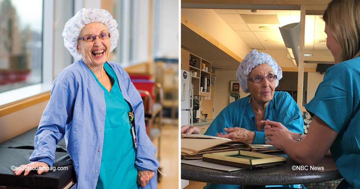 diff 6.jpg?resize=1200,630 - La impactante historia de una enfermera de 91 años que sigue laborando en el hospital